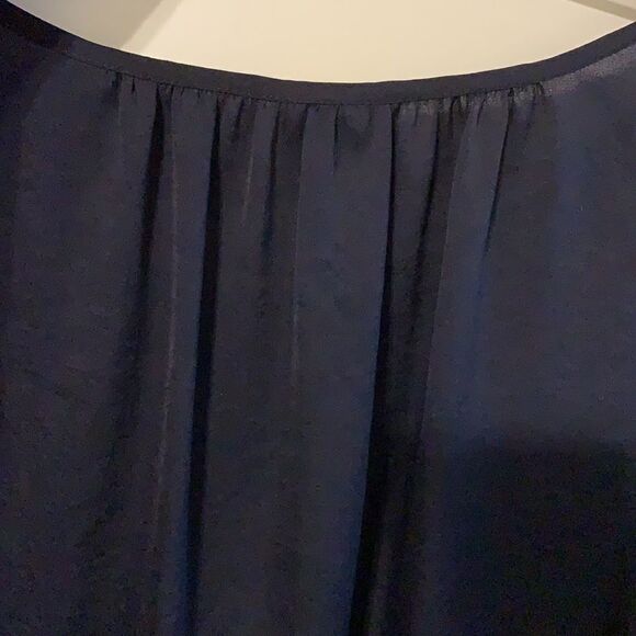 Ruby Rd Size 16 navy blue blouse - Picture 8 of 9